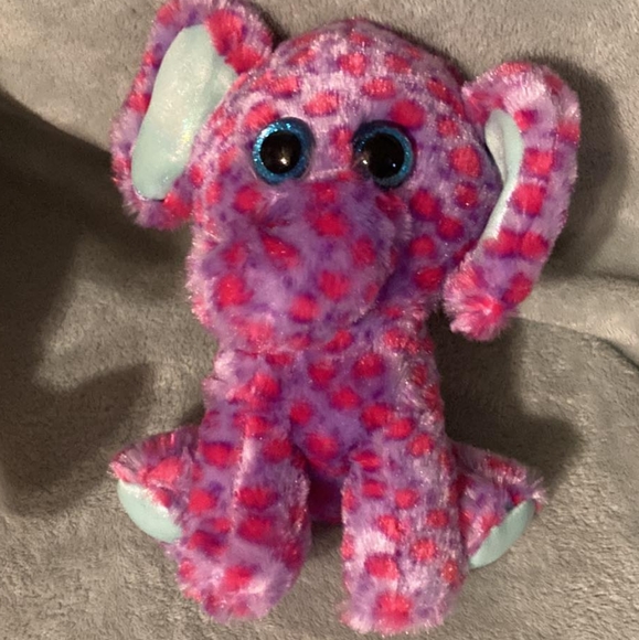 Rainbow Plush Lot - Set of 2 - Bird and Elephant - Picture 4 of 6